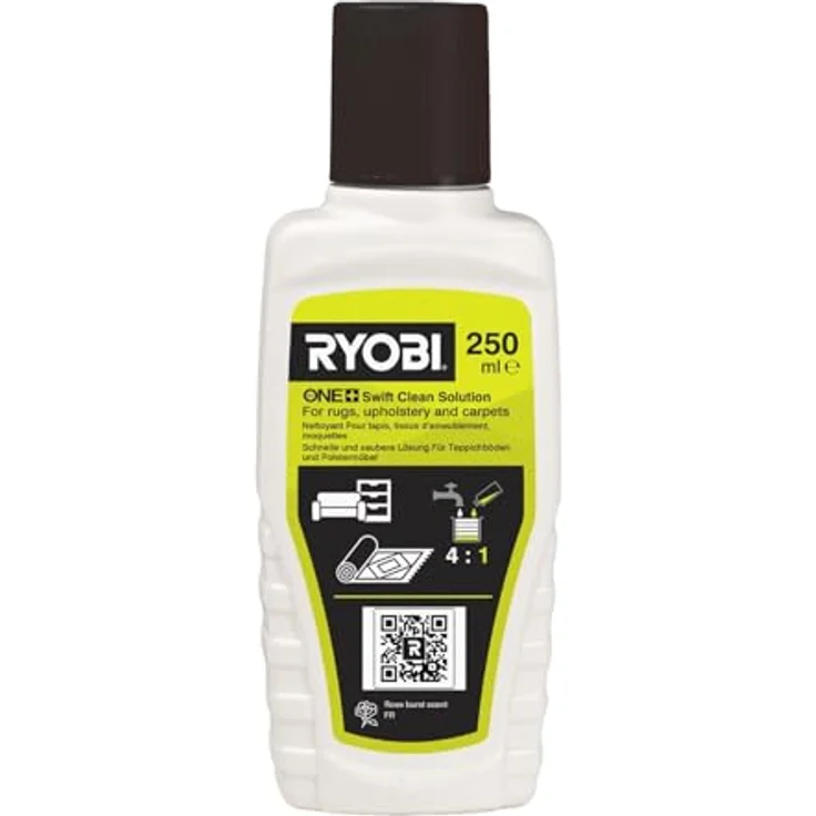 RYOBI 18V ONE+ Akku-Textilreiniger Pro RDC18BL-0 | kabellos, bürstenlos, flexibel | 2in1-Waschbürste | Hygienische Dual-Tank-Technologie | Für Haushalt & Auto | Ryobi Blau – Bild 5