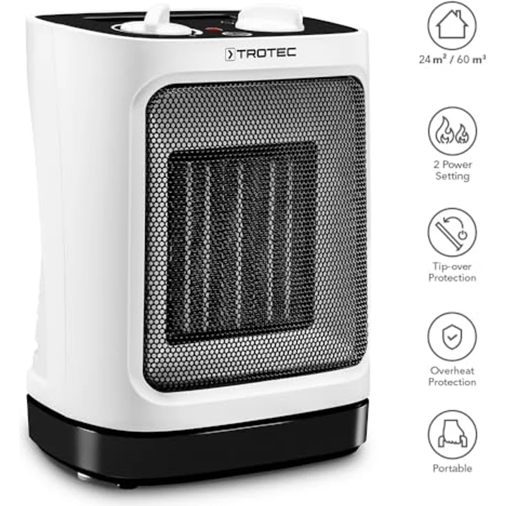 Trotec Keramik-Heizlüfter TFC 17 E, Heizlüfter – Bild 2