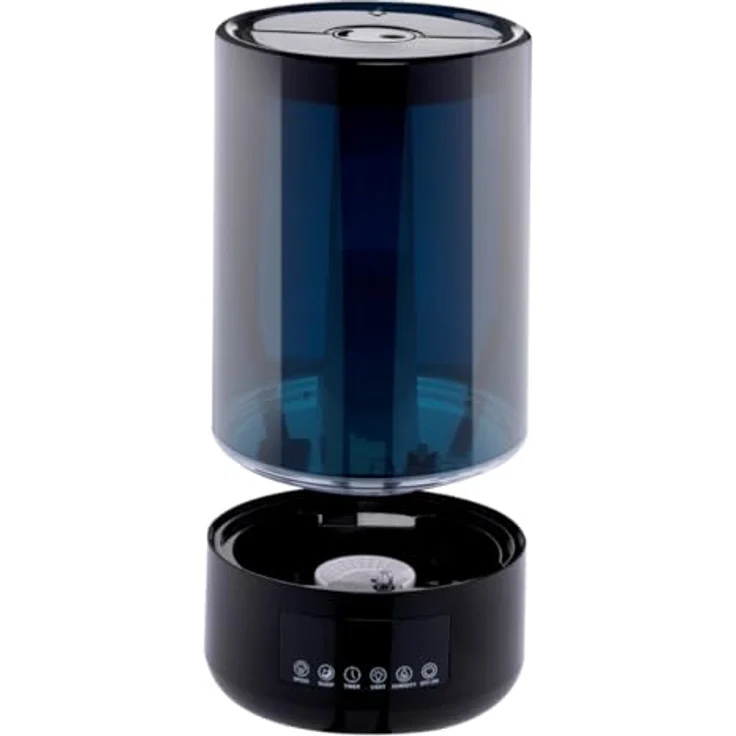 Grundig HD-1903A, Ultraschall-Luftbefeuchter 4,3L mit Timer, Nachtlicht und Fernbedienung, Schwarz – Bild 4