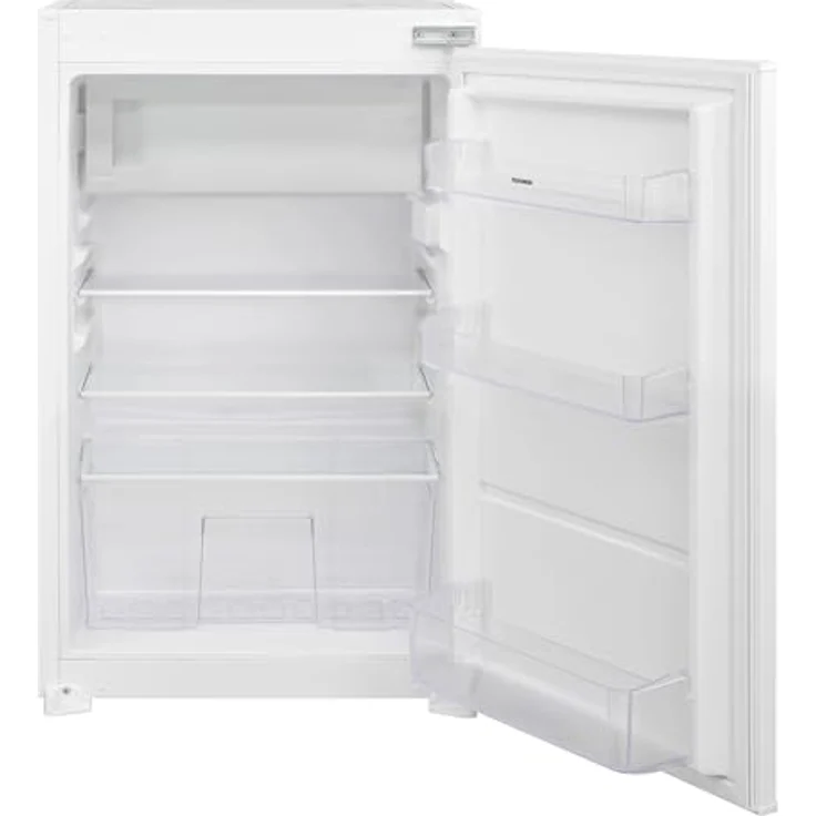 TELEFUNKEN EKGS120E2 Einbaukühlschrank mit 4-Sterne-Gefrierfach | 88cm Nische | Schlepptür-Technik | 112 Liter Nutzinhalt | Temperaturregelung | Weiß – Bild 1
