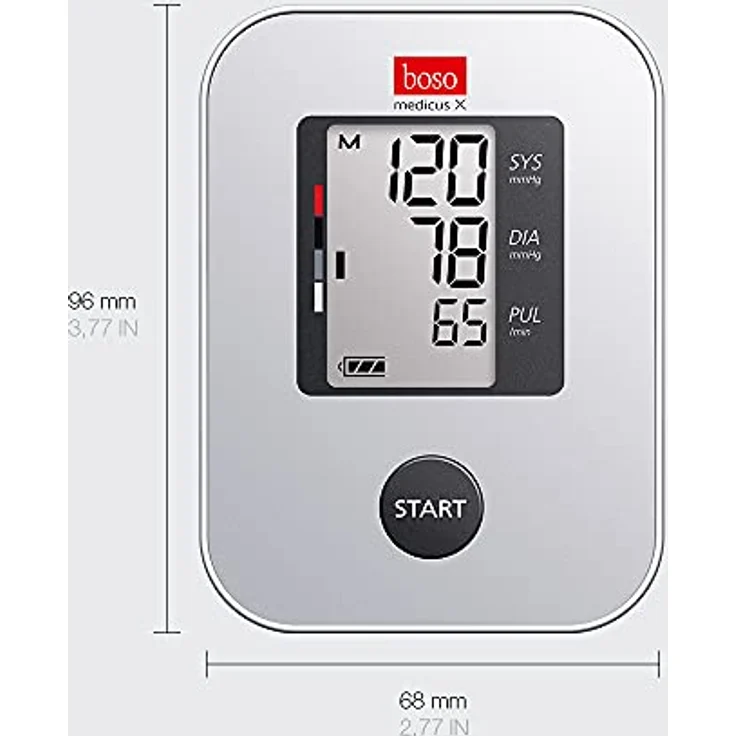 BOSO medicus X Vollauto. Oberarm Blutdruckm. XL  – Bild 6