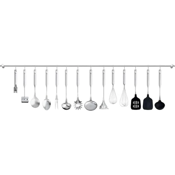 Fissler Essential Edelstahl-Servierlöffel (34,5 cm), großer Vorlege-Löffel zum Portionieren und Servieren, spülmaschinengeeignet aus hochwertigem 18/10 Edelstahl – Bild 5