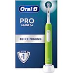 Oral-B, Elektrische Zahnbürste, Pro Junior 6+, wiederaufladbar, besonders weiche Borsten, für Kinder, blau