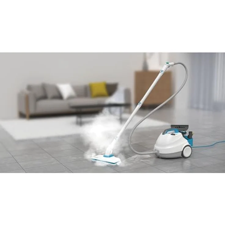 BLACK+DECKER 2300W Druck-Dampfreiniger Steam Ultra, beseitigt 99Prozent aller Haushaltkeime, abnehmbarer Tank, inklusiv 14-tlg. Zubehör, BHSMP2314 – Bild 5