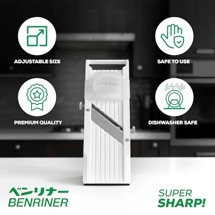 Benriner BN-64W-1 Mandoline, Edelstahl – Bild 5