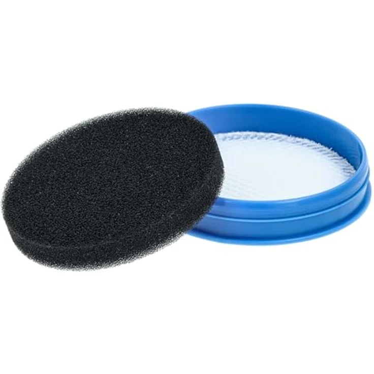 VHBW 2x HEPA-Filter & 4x Vorfilter, Hochwertiges Filter-Set für AEG ASKW5, 7000 Staubsauger, schwarz/weiß – Bild 3