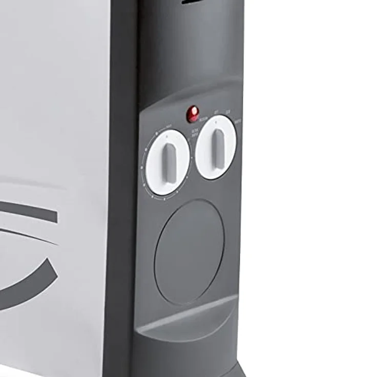 Imetec Eco Rapid, Elektroherd 2000 W, Technologie mit niedrigem Energieverbrauch, 4-Temperatur-Konvektor, Raumthermostat, geräuschlos – Bild 3