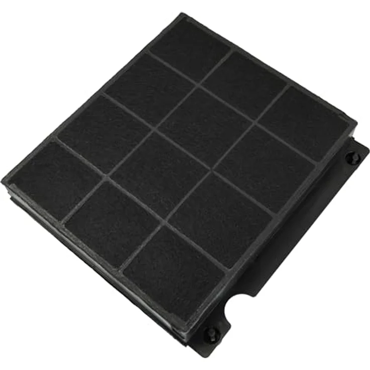 vhbw Aktivkohlefilter Ersatz für AEG MCFE01, EHFC15, E3CFE15 für Dunstabzugshaube, schwarz – Bild 3