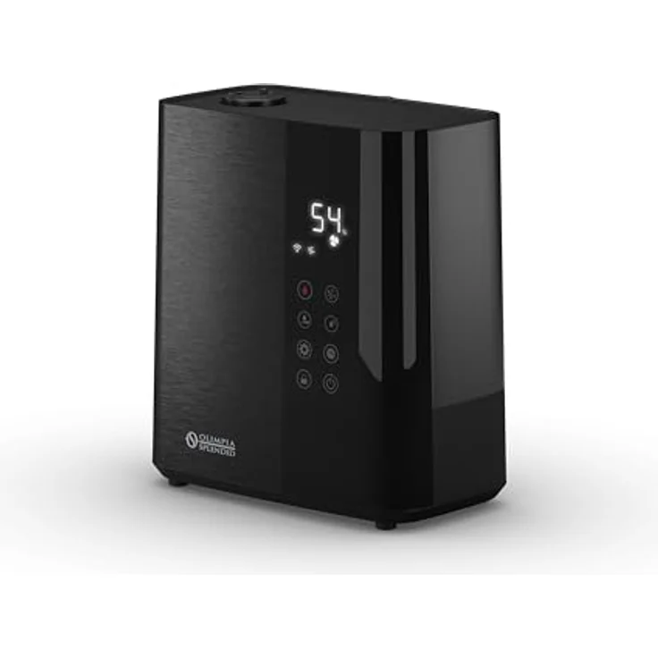 Olimpia Splendid 99239 Limpia Hero WiFi - Multifunktionaler Luftbefeuchter und Duftzerstäuber, Ionisierende Plasmafunktion, Heißnebelfunktion, Baby-Modus, für 27 m² große Räume – Bild 1