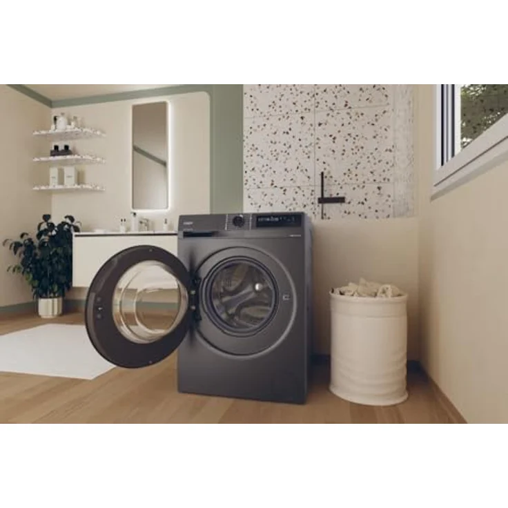 Candy BR 48B6G-S, Frontlader-Waschmaschine mit 8 kg Kapazität, Energieeffizienzklasse A, 1400 U/min, verschiedene Waschprogramme – Bild 9