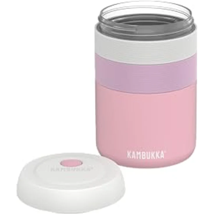 Kambukka Bora, Lunchbox, 600 ml, doppelwandig, vakuumisoliert, rosa – Bild 4