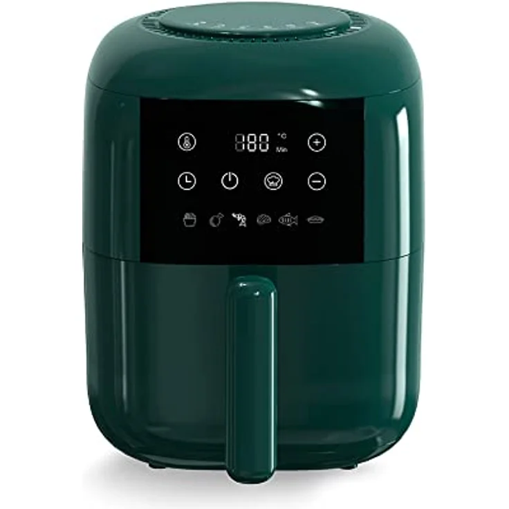 Feel Maestro MR-755 Fritteuse fettfrei, Lieber grüner Sand - 1200W, 6 programmable dish preparation modes, touch control panel – Bild 1