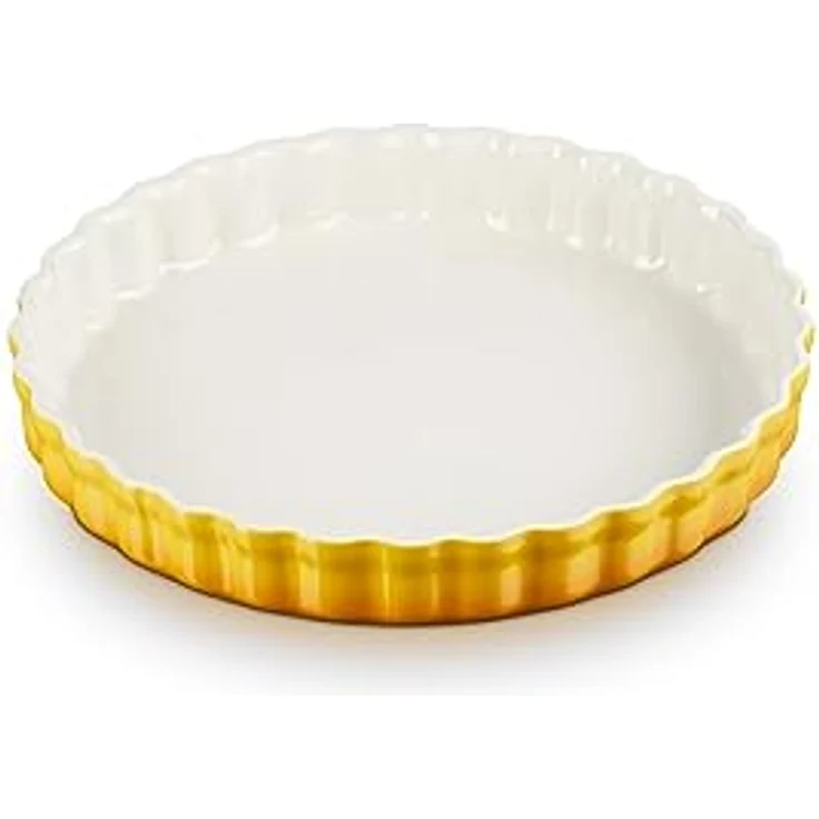 LE CREUSET Tarteform aus Steinzeug, 28 cm, 2.1 Liter, Nectar, schmutzabweisende Emaille, hitzebeständig bis 260°C – Bild 1