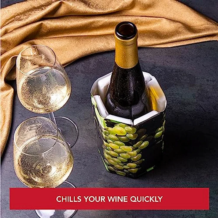 Vacu Vin 38814606 Rapid Ice Wine Cooler - White Grapes - Preisvergleich – Bild 2