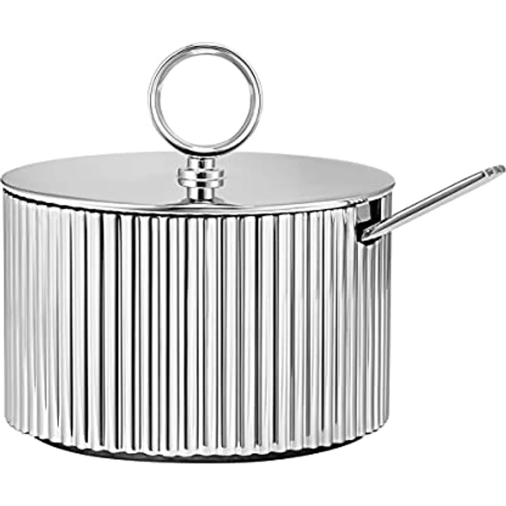 Georg Jensen BERNADOTTE Zuckerdose inkl. Löffel