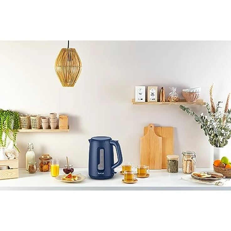 Tefal KO2M04 Morning Wasserkocher | elegantes Design | 1,7 l Fassungsvermögen | große Einfüllöffnung | breiter Ausguss mit Metall-Filter | abgedecktes Heizelement | Wanted Blue – Bild 3