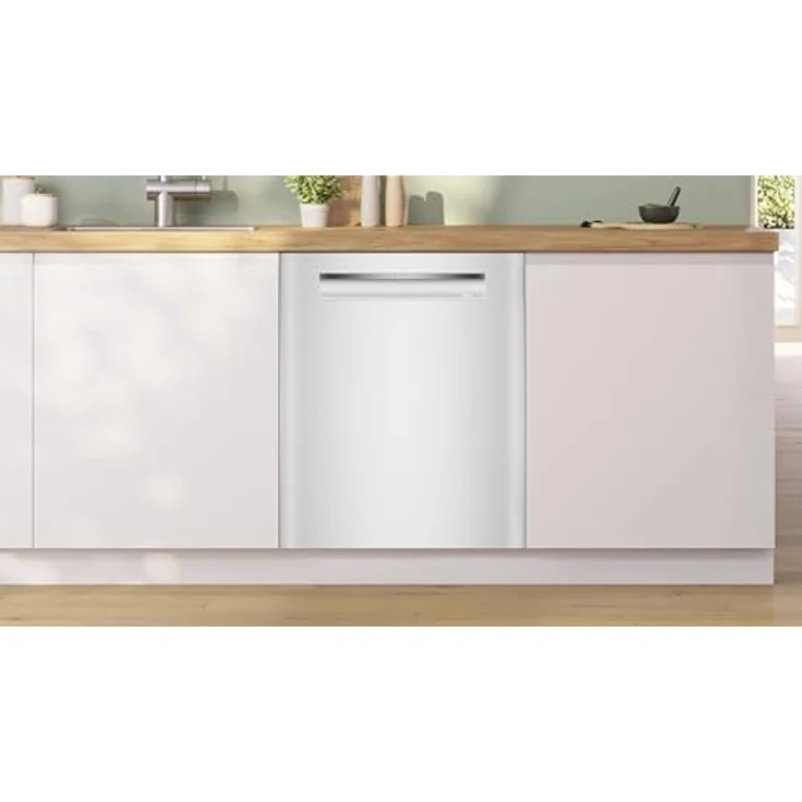 Bosch Serie 4 SMP4ECW72S, Unterbau-Geschirrspüler mit Flex Körben, Info Light, HygienePlus und Home Connect, Weiß – Bild 4