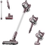 EUREKA AK10 Pet Staubsauger Kabellos, 450W Leistungsstarke Akku Staubsauger Tierhaare mit 60 Min Laufzeit & Touchscreen, Stabstaubsauger Ideal für Tierhaare, Hartböden und Teppich