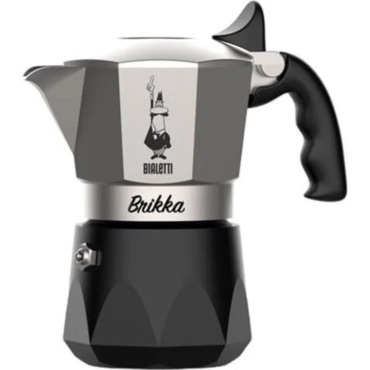 Bialetti Neue Brikka 2 Tassen 2023 | Mokka Café Espresso 0007327