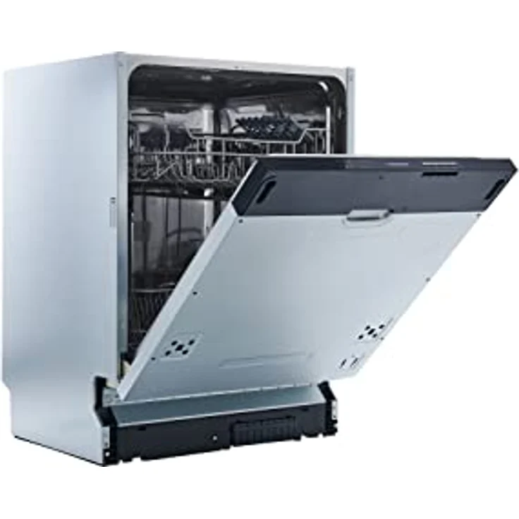 Respekta Geschirrspüler Einbaugerät vollintegriert 60 cm weiß/Spülmaschine mit flexiblen Besteckkorb / 5 Programme/Startzeitvorwahl / 12 Maßgedecke / GSP60V/ leise 52 dB – Bild 4