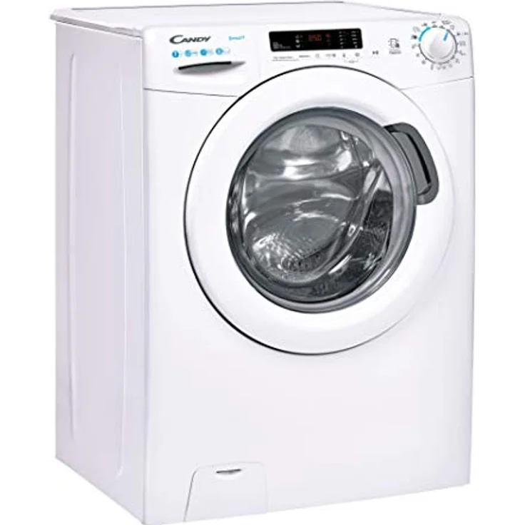 Candy Smart CS4 1272DE-1-S, Frontlader-Waschmaschine, D, Fassungsvermögen 7 kg, Standgerät, Breite 60 cm – Bild 3