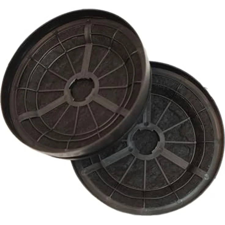 Candy Kohlefilter rund 2 Stück CF110, kompatibel mit Dunstabzugshauben von Oceanic, Brandt, Continental Edison, Rosiere, Curtiss, Sauter, Signature und Dietrich – Bild 3