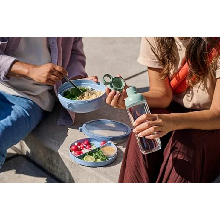 Mepal VITA Trinkflasche, grün und transparent, auslaufsicher, 700 ml, spülmaschinenfest, Ø 7,5 cm – Bild 7