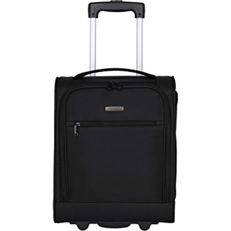 travelite 2-Rad Handgepäck Koffer mit Liquids Bag erfüllt IATA Bordgepäck Maß, Gepäck Serie CABIN Underseat: Kompakter Weichgepäck Trolley, 43 cm, 28 Liter – Bild 2