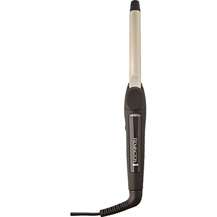 Remington Pro Spiral Curl CI5319 mit Klemme, 19 mm für definierte Ringellocken, antistatische Keramik-Turmalin-Beschichtung, integrierter Standfuß, gold – Bild 5