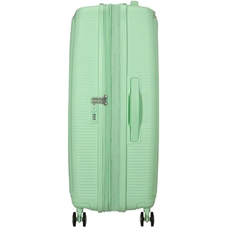American Tourister Soundbox, Hartschalen-Koffer Groß, 77 cm, erweiterbar, 97/110L, leicht, mit 4 Rollen und TSA-Schloss, Grün (Pastel Green) – Bild 4