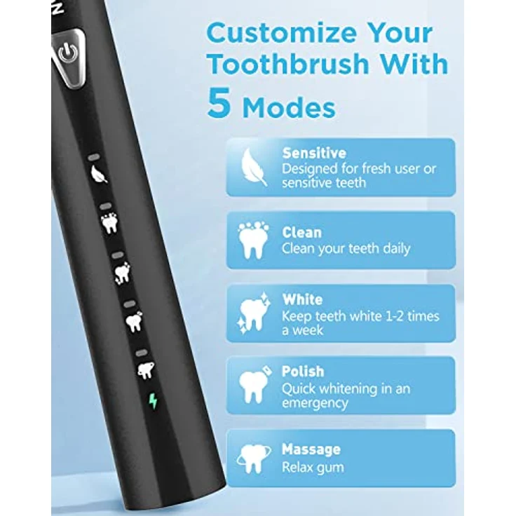 PHYLIAN Sonic Electric Toothbrush – Bild 5