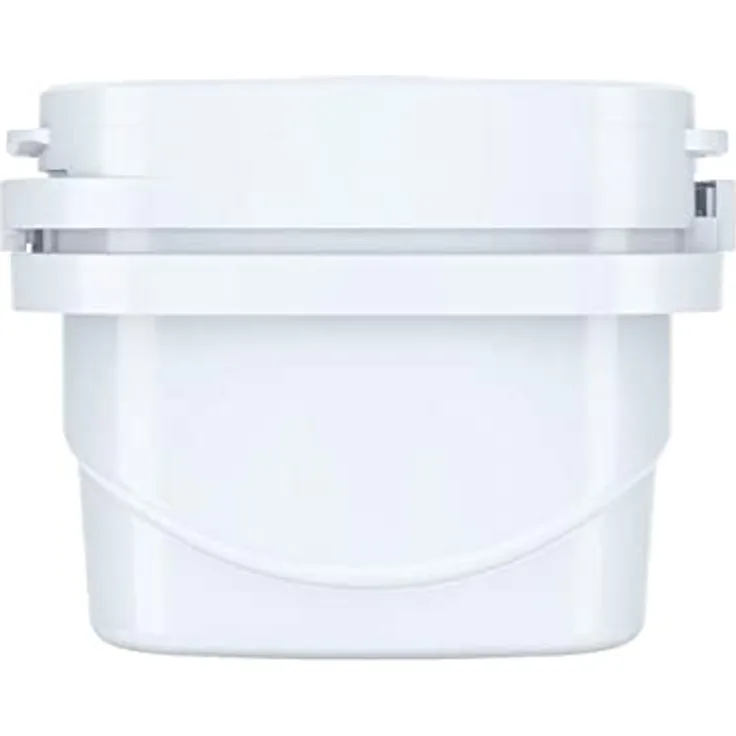 Aqua Optima Single Life Evolve Filter Karaffe Wasser 30 Tage Weiß, Nachhaltige Herstellung, geringeres CO2, Reduzierung von gasförmigen Schadstoffen in die Atmosphäre, Garantierte Sicherheit