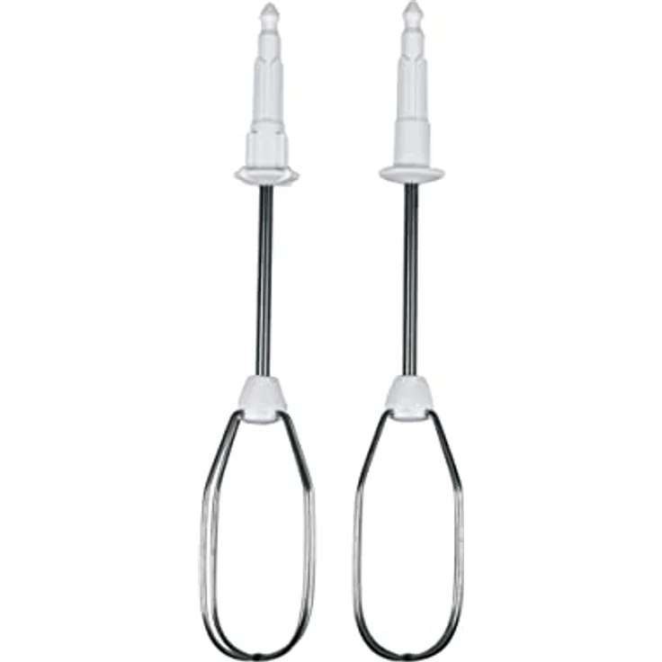 BSH Bosch Rührbesen 00659596 (2 Stück), Hanmixer-Zubehör, weiß, edelstahl – Bild 3