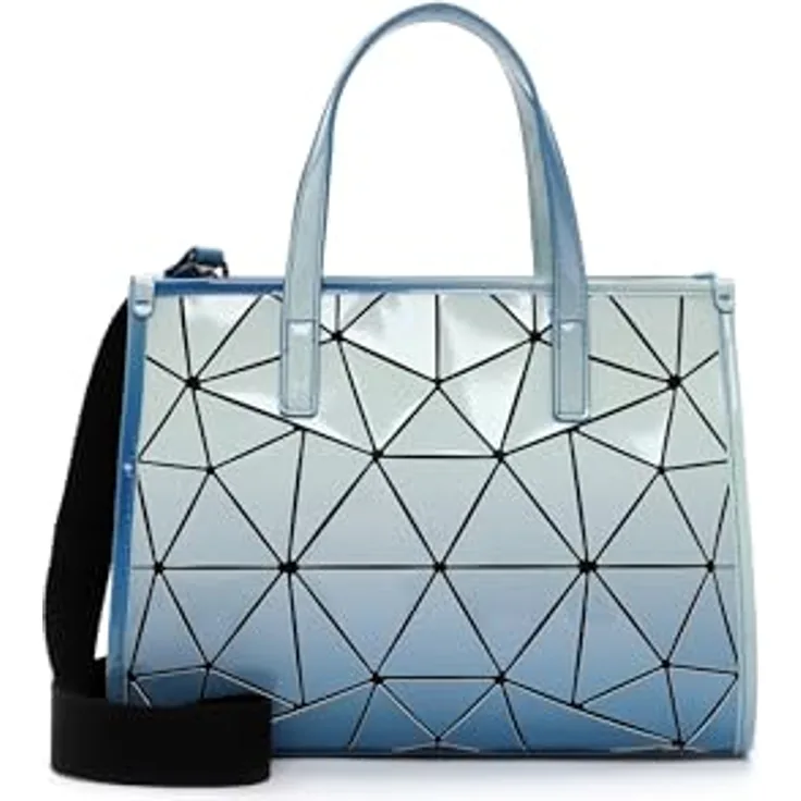 SURI FREY Shopper SFY SURI Sports Jessy-Lu finish, lackierter Einkaufstasche mit Reißverschluss und Mustermix-Design, Damen