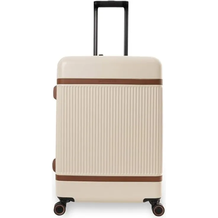 The Chesterfield Brand Zuna M 65 cm Trolley, 4 Rollen, 100% Polycarbonat, beige