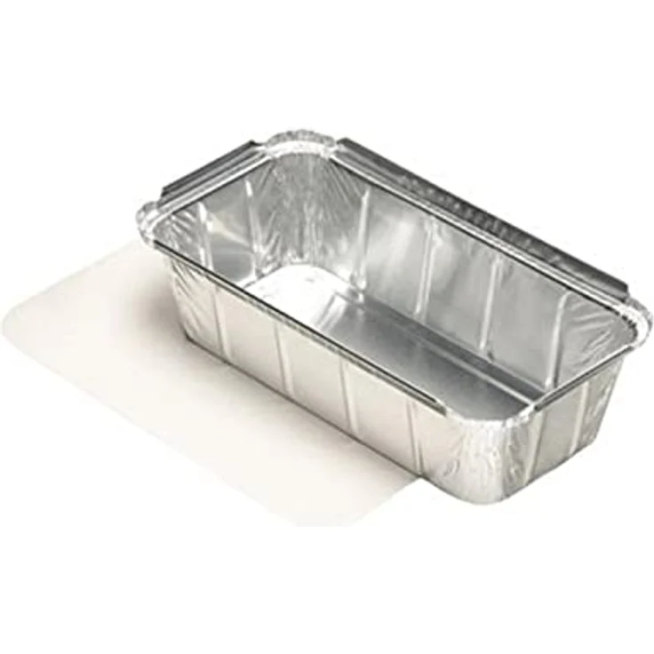 Papstar 14514 Aluschalen, Aluminium, 21.3 x 11 x 5.4 cm – Bild 2