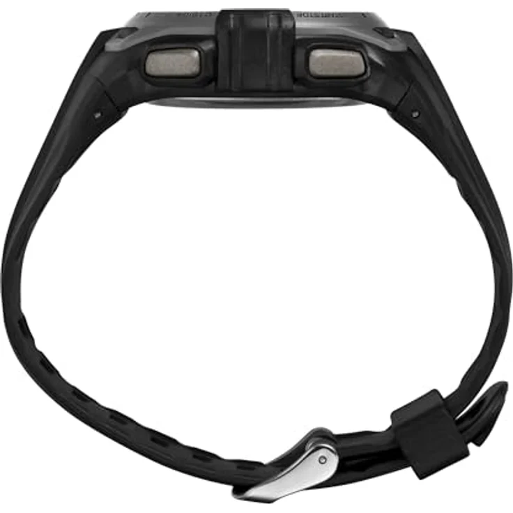 Timex Sport TW5M63800, Unisex-Armbanduhr mit digitalem Zifferblatt, 43 mm, schwarzes Polyurethan-Armband und wasserdicht bis 50 m – Bild 2