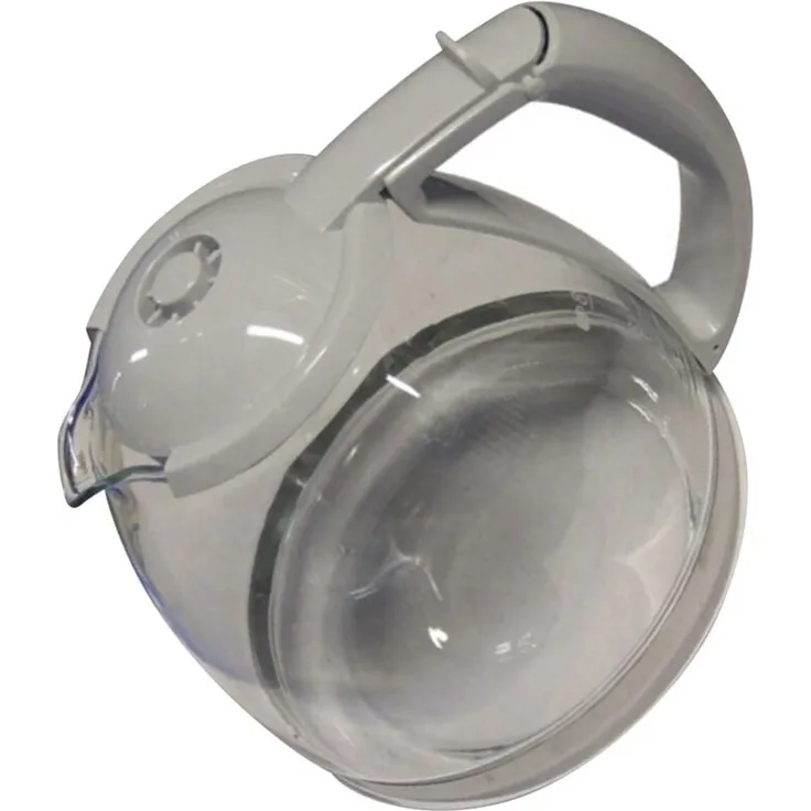 Bosch Glaskanne + Deckel, original Ersatzteil für Kaffeemaschinen und Espressomaschinen, passend für Modelle TKA1401V/N und mehr