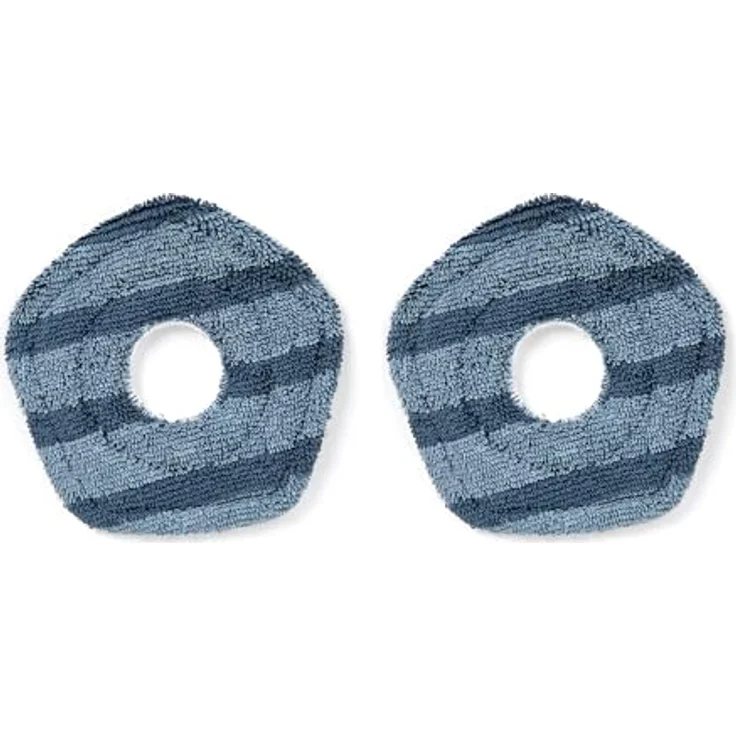 eufy 2 waschbare Vakuum-Mopp-Tücher, kompatibel mit X10 Pro Omni und X9 Pro, wiederverwendbar, weiches Wischpad für versiegelte Böden – Bild 1