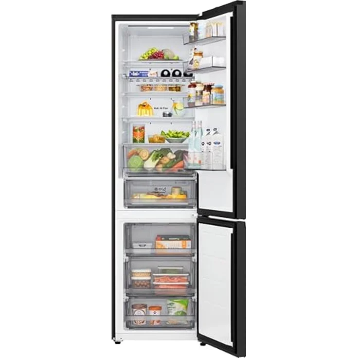 LG GBBS322CEV, Kühl-Gefrierkombination mit 375 l, 34 dB, 10 kg/24h, EEK C, Schwarz – Bild 7