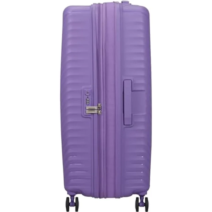 American Tourister Diablast Spinner 78/29 TSA EXP Trolley, 98-111 Liter, violett, mit TSA-Schloss und vier Doppelrollen – Bild 4