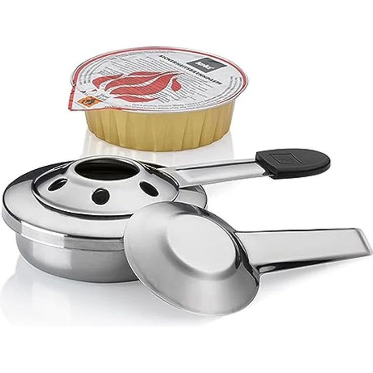 kela Fondue-Set Comore Gusseisen schwarz 19,5cm 20cmØ, 20x20x19,5 cm – Bild 7