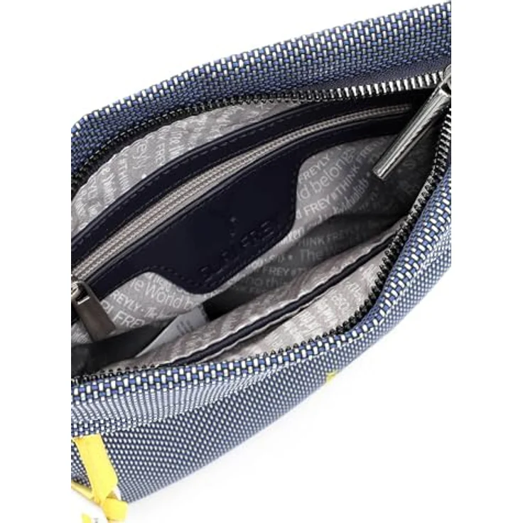 Suri Frey SURI Sports Marry, Umhängetasche aus Nylon mit Reißverschluss, 23x25x4 cm, Blau, vegan – Bild 7