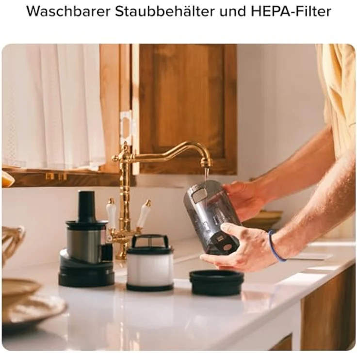 ROBOROCK H60 Ultra, Handstaubsauger mit 210 AW Saugleistung, flexibel, schwarz – Bild 10