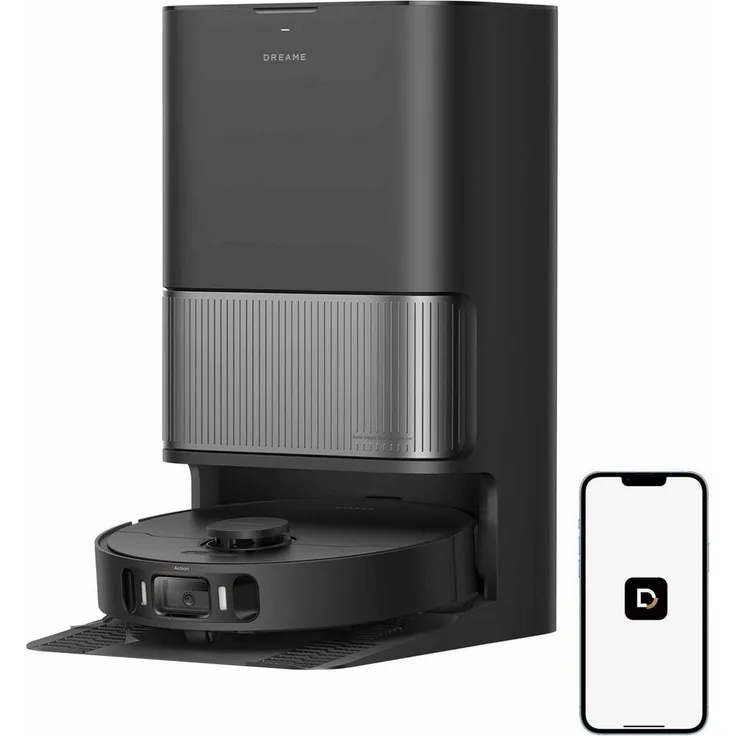 Dreame L40 Ultra AE, Saugroboter mit Wischfunktion, 600 W, 19.000 Pa Saugkraft, KI-gestützte Hinderniserkennung, Moppreinigung, automatisches Nachfüllen