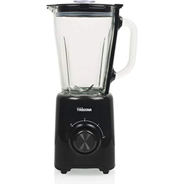 Tristar BL-4477 Standmixer, 500W, 1,5L, 2 Geschwindigkeiten, Kunststoff, Edelstahl, schwarz – Bild 4