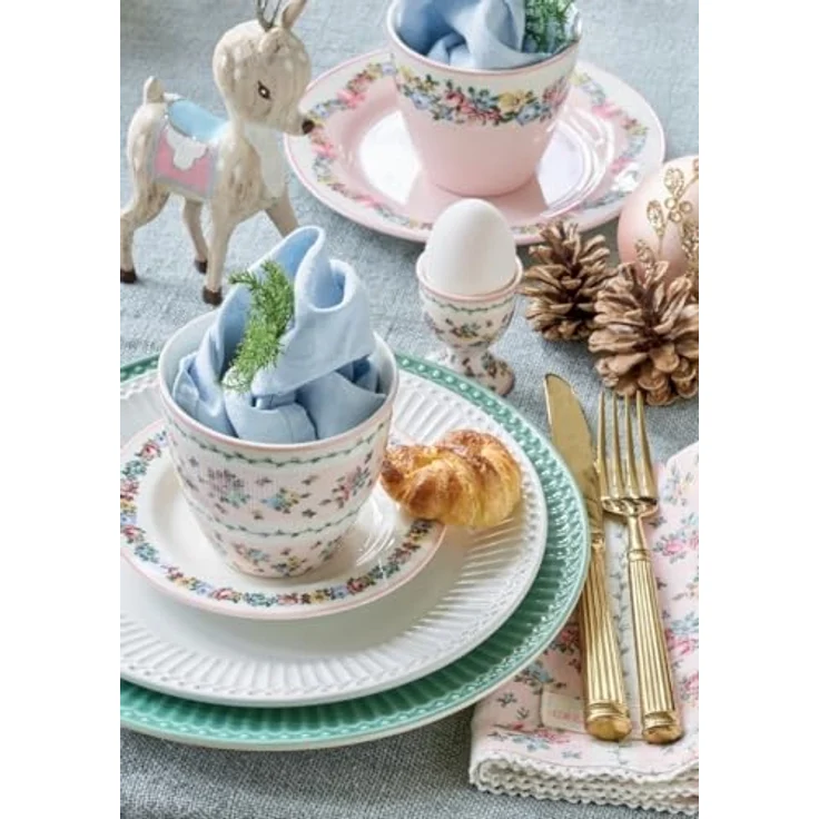 GreenGate [W] Rectangular Box Bambi, Vorratsdose aus Metall, 13 x 18 cm, blassrosa – Bild 3
