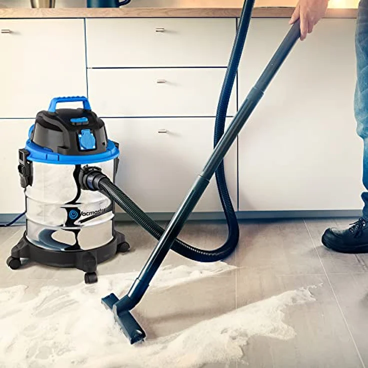 Vacmaster VQ1220SC, Nass-Trockensauger mit Blasfunktion, 1250W, 20L Edelstahl, für Innen- und Außenbereich – Bild 8