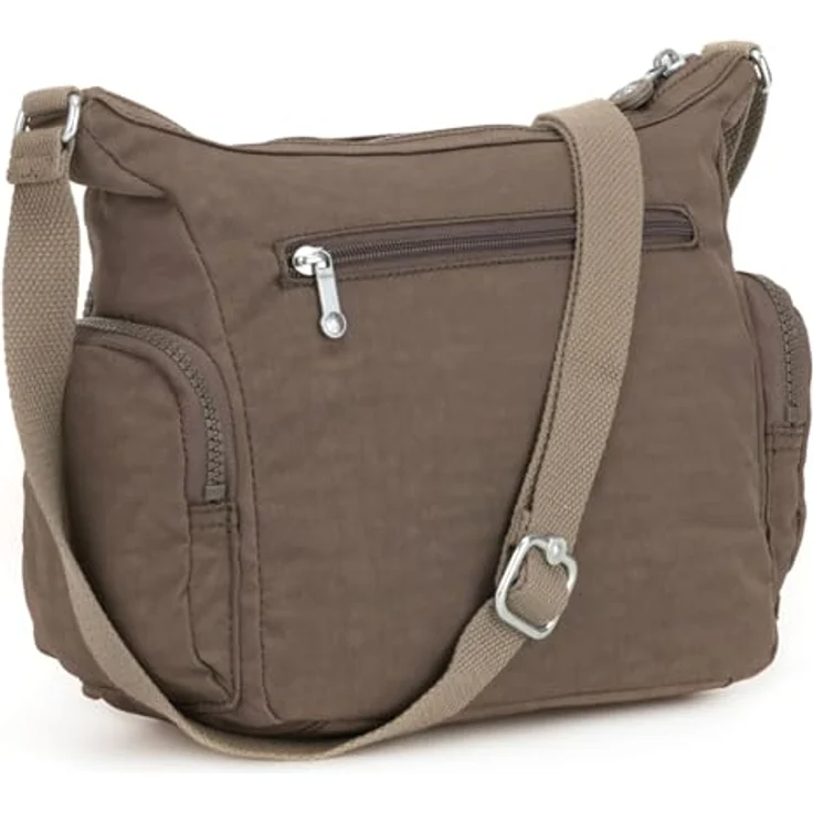 KIPLING Umhängetasche Basic Eyes Wide Open, True Beige, mit verstellbarem Schulterriemen und vielen Fächern – Bild 3