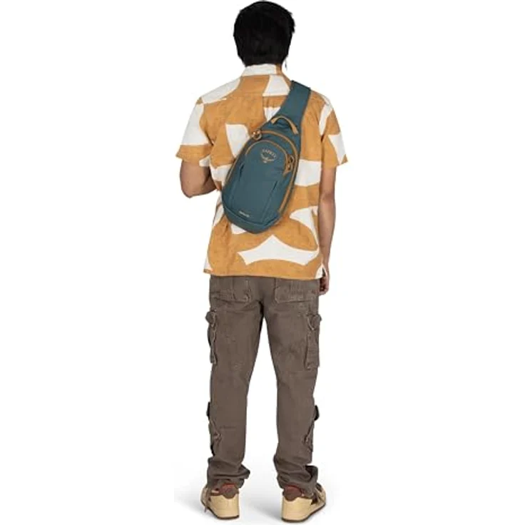 Osprey Daylite Sling Umhängetasche, 36 cm, blau, 100% PET, kompakte Tragetasche – Bild 12